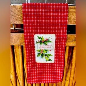 *A Merry Christmas Dish Towel